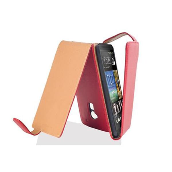 Deksel til HTC ONE MAX T6 Flip Etui laget av strukturert kunstskinn