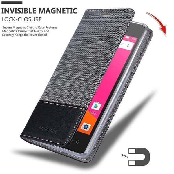 Lenovo B Skal Plånboksfodral med magnetisk stängning, ståfunktion och kortficka