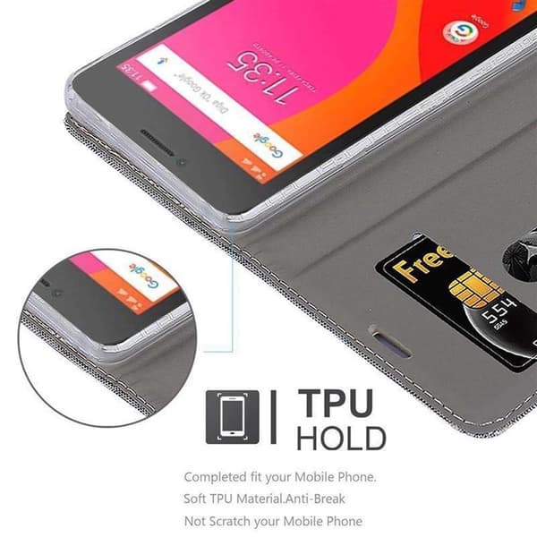 Lenovo B Skal Plånboksfodral med magnetisk stängning, ståfunktion och kortficka