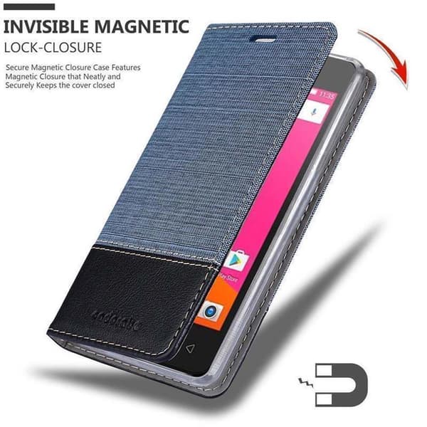 Lenovo B Skal Plånboksfodral med magnetisk stängning, ståfunktion och kortficka