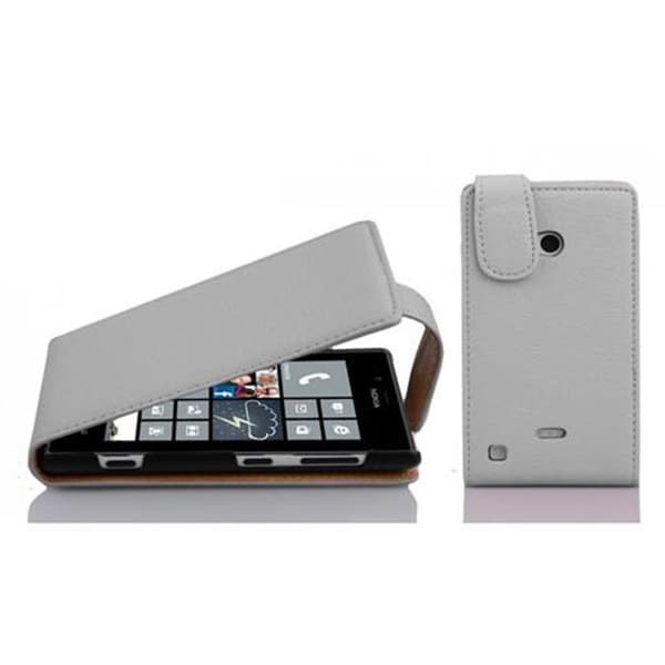 Skyddsfodral för Nokia Lumia 720 Fodral Skal Mobilskydd i flipdesign av texturerat konstläder Case Cover