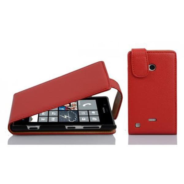 Skyddsfodral för Nokia Lumia 720 Fodral Skal Mobilskydd i flipdesign av texturerat konstläder Case Cover