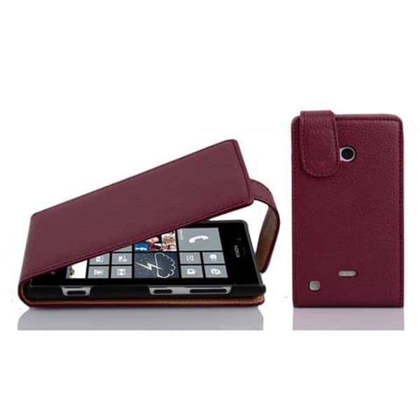 Skyddsfodral för Nokia Lumia 720 Fodral Skal Mobilskydd i flipdesign av texturerat konstläder Case Cover