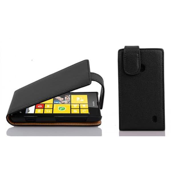 Skyddsfodral för Nokia Lumia 520 / 521 Fodral Skal Mobilskydd i flipdesign av texturerat konstläder Case Cover