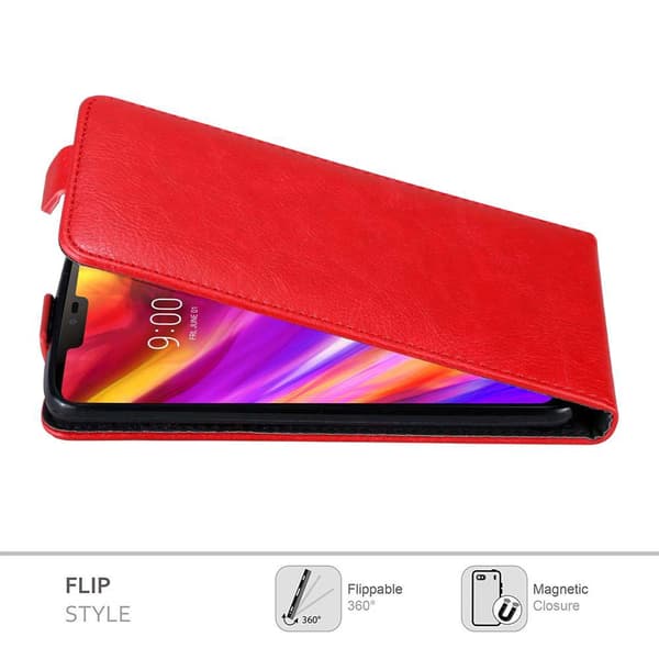 LG G7 ThinQ / FIT / ONE Suojakotelo Suojakuori Lompakkokotelo Matkapuhelinkotelo flip muotoilu magneettisuljenta