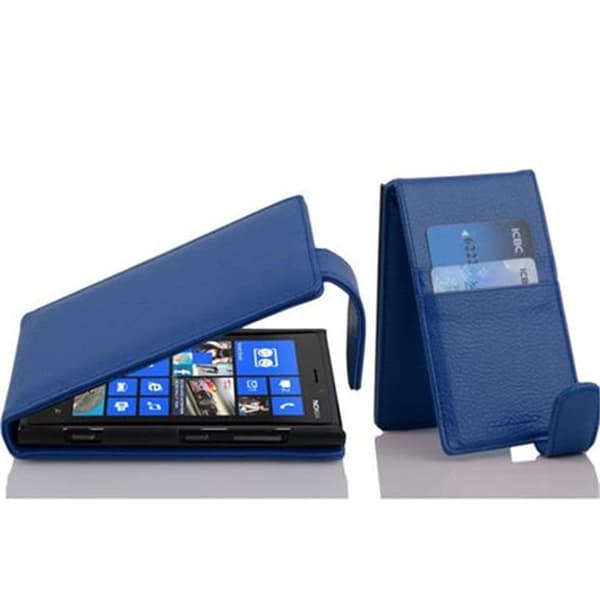 Nokia Lumia 920 Suojakotelo Suojakuori Lompakkokotelo Matkapuhelinkotelo Teksturoidusta keinonahasta valmistettu flip-muotoiltu suojakotelo