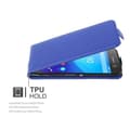 Pikkukuva 4 / 4: Sony Xperia M5 Suojakotelo Suojakuori Lompakkokotelo Matkapuhelinkotelo Teksturoidusta keinonahasta valmistettu flip-muotoiltu suojakotelo