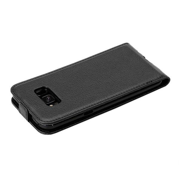 Deksel til Samsung Galaxy S8 PLUS Flip Etui laget av strukturert kunstskinn