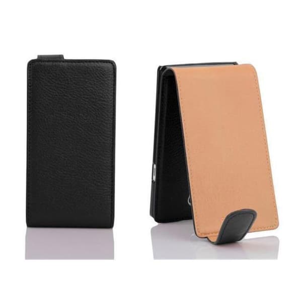 Deksel til LG G2 MINI Flip Etui laget av strukturert kunstskinn