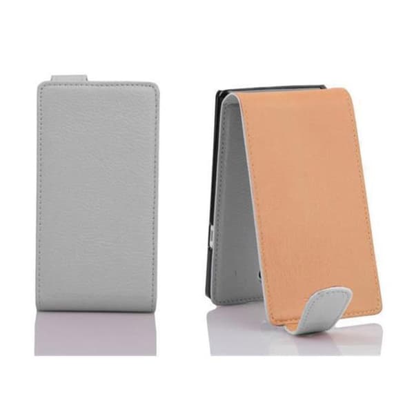 Deksel til LG G2 MINI Flip Etui laget av strukturert kunstskinn