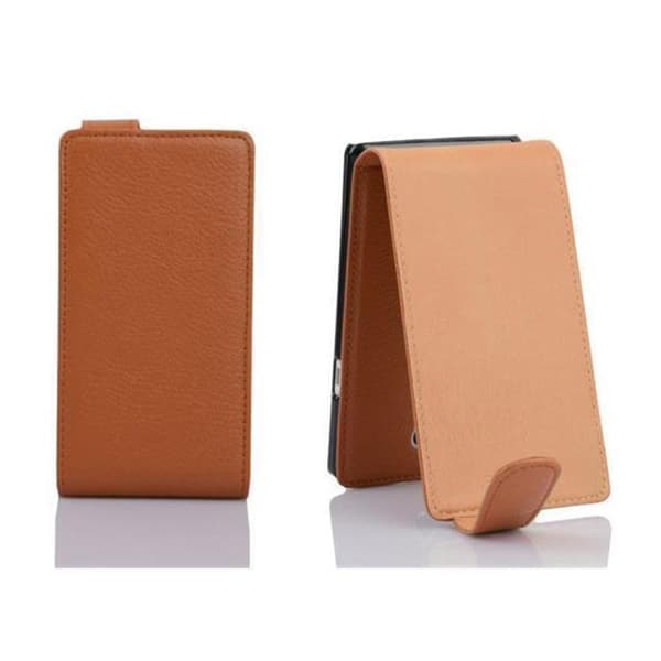 Deksel til LG G2 MINI Flip Etui laget av strukturert kunstskinn