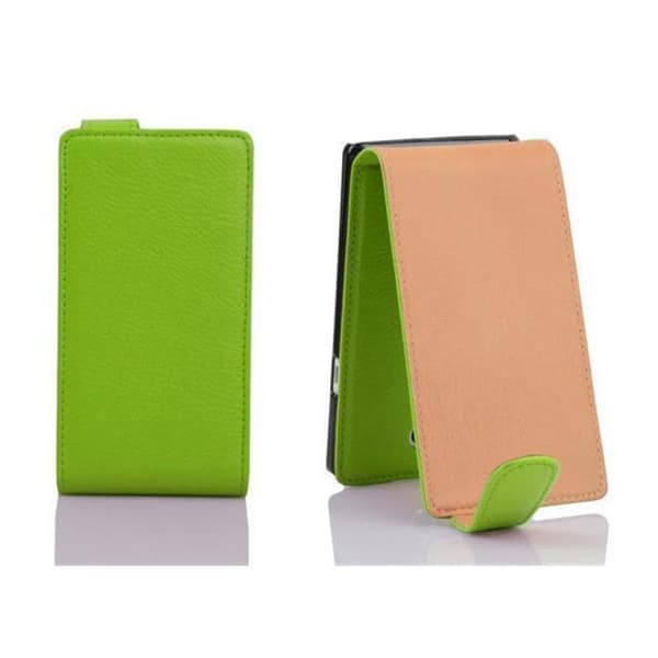 Deksel til LG G2 MINI Flip Etui laget av strukturert kunstskinn