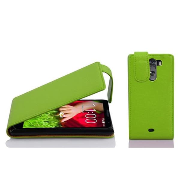 Deksel til LG G2 MINI Flip Etui laget av strukturert kunstskinn