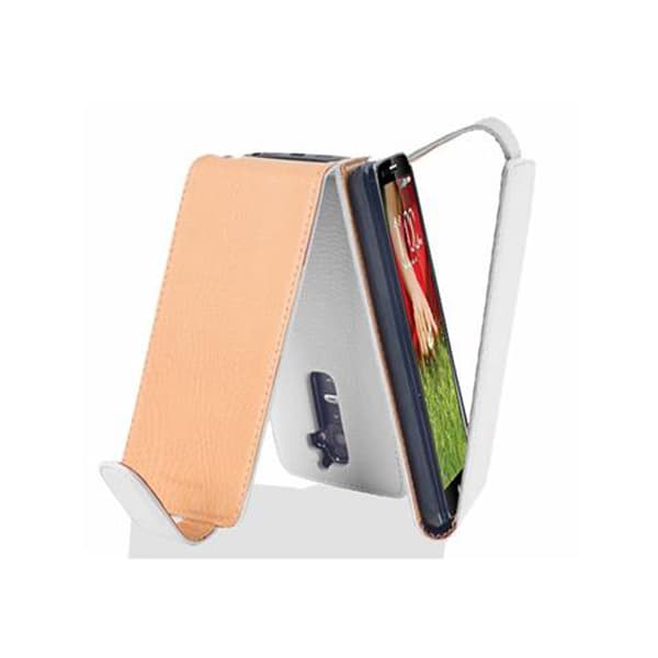 Skyddsfodral för LG G2 Fodral Skal Mobilskydd i flipdesign av texturerat konstläder Case Cover