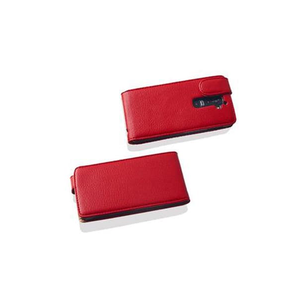 Skyddsfodral för LG G2 Fodral Skal Mobilskydd i flipdesign av texturerat konstläder Case Cover