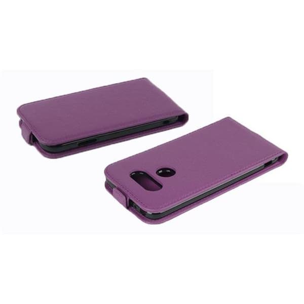 Skyddsfodral för LG G5 Fodral Skal Mobilskydd i flipdesign av texturerat konstläder Case Cover