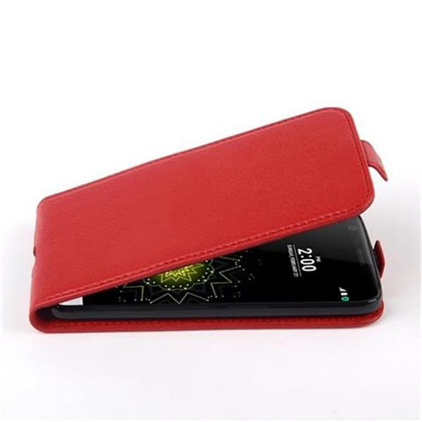 Skyddsfodral för LG G5 Fodral Skal Mobilskydd i flipdesign av texturerat konstläder Case Cover