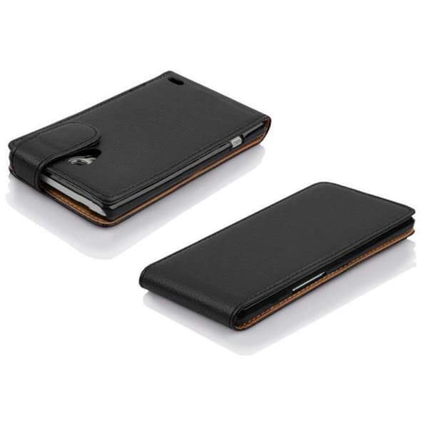 Deksel til LG L70 (1. SIM) Flip Etui laget av strukturert kunstskinn