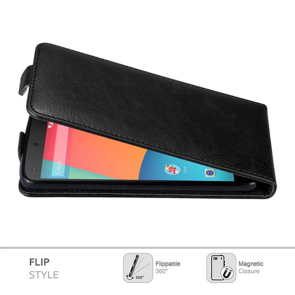 LG Google NEXUS 5 Suojakotelo Suojakuori Lompakkokotelo Matkapuhelinkotelo flip muotoilu magneettisuljenta