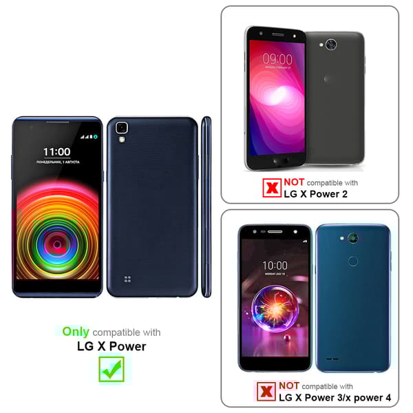 LG X POWER Suojakotelo Suojakuori Lompakkokotelo Matkapuhelinkotelo flip muotoilu magneettisuljenta