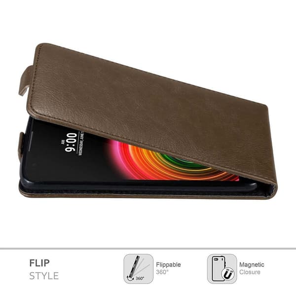 LG X POWER Suojakotelo Suojakuori Lompakkokotelo Matkapuhelinkotelo flip muotoilu magneettisuljenta
