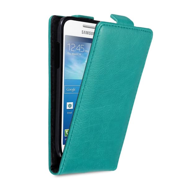 Deksel til Samsung Galaxy S4 MINI Flip Etui med magnetisk lukking
