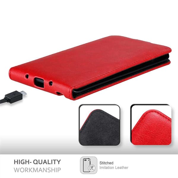 Deksel til Samsung Galaxy NOTE EDGE Flip Etui med magnetisk lukking