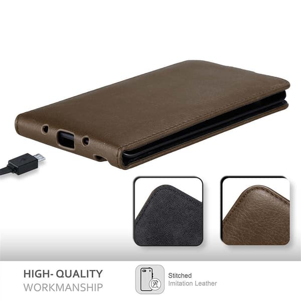 Deksel til Samsung Galaxy NOTE EDGE Flip Etui med magnetisk lukking