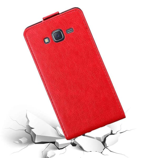 Deksel til Samsung Galaxy J5 2015 Flip Etui med magnetisk lukking
