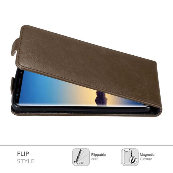 Deksel til Samsung Galaxy NOTE 8 Flip Etui med magnetisk lukking