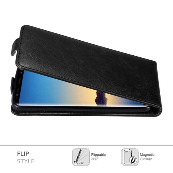 Deksel til Samsung Galaxy NOTE 8 Flip Etui med magnetisk lukking