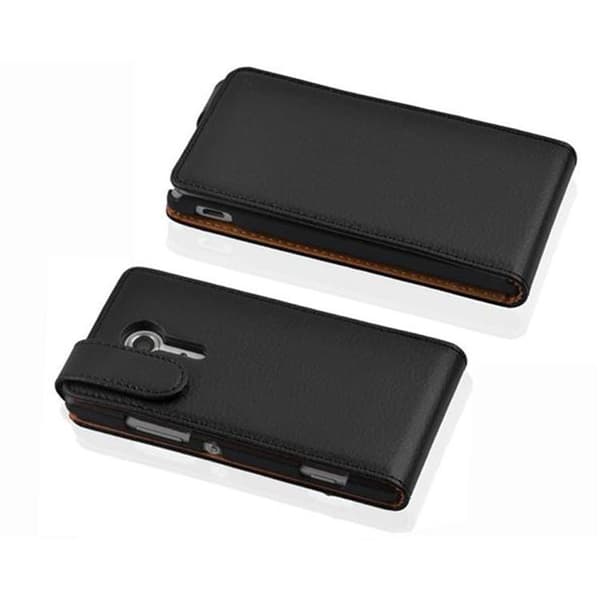Skyddsfodral för Sony Xperia SP Fodral Skal Mobilskydd i flipdesign av texturerat konstläder Case Cover