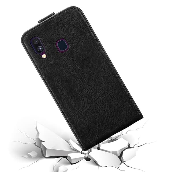 Skyddsfodral för Samsung Galaxy A40 Fodral Skal i flipdesign med magnetisk stängning Case Cover