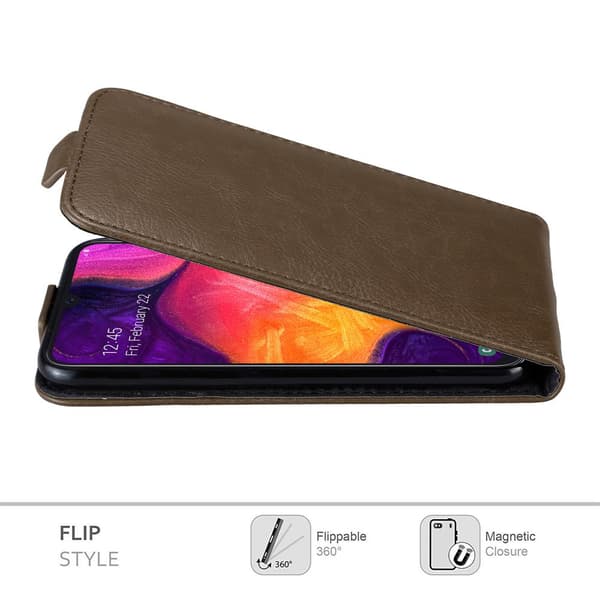 Samsung Galaxy A50 4G / A50s / A30s Suojakotelo Suojakuori Lompakkokotelo Matkapuhelinkotelo flip muotoilu magneettisuljenta
