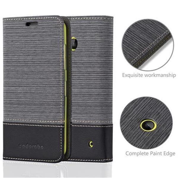Nokia Lumia 630 / 635 Skal Plånboksfodral med magnetisk stängning, ståfunktion och kortficka