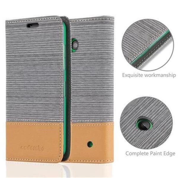 Nokia Lumia 630 / 635 Skal Plånboksfodral med magnetisk stängning, ståfunktion och kortficka
