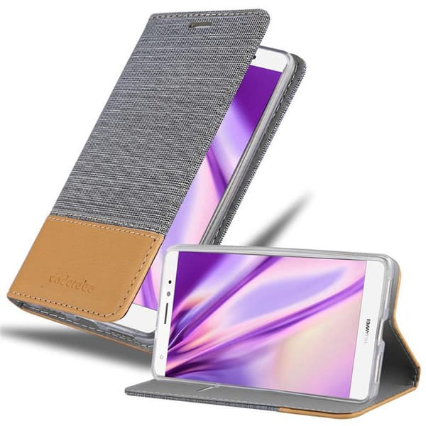 Deksel til Huawei MATE S Lommebokdeksel med magnetisk lukking, stativfunksjon og kortlomme