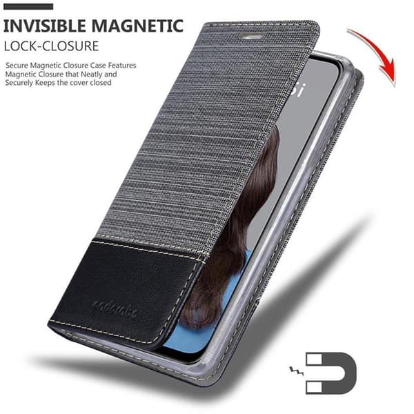 Huawei NOVA 5i / P20 LITE 2019 Skal Plånboksfodral med magnetisk stängning, ståfunktion och kortficka