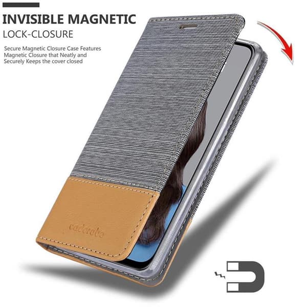 Deksel til Huawei NOVA 5i / P20 LITE 2019 Lommebokdeksel med magnetisk lukking, stativfunksjon og kortlomme