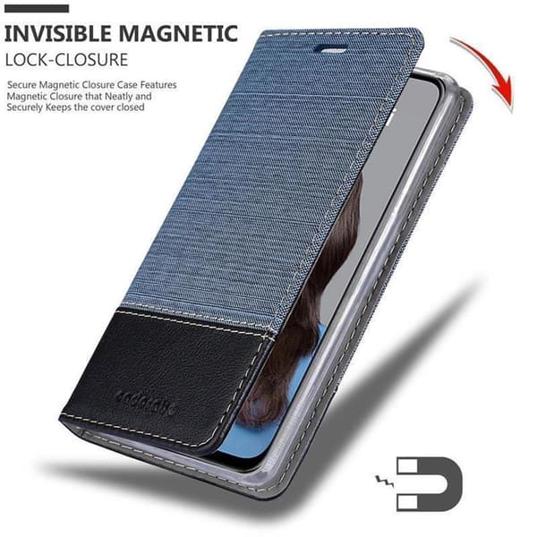 Deksel til Huawei NOVA 5i / P20 LITE 2019 Lommebokdeksel med magnetisk lukking, stativfunksjon og kortlomme