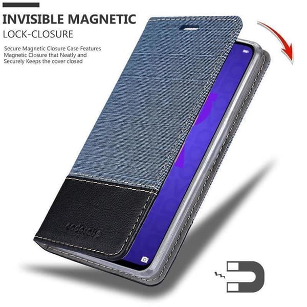 Huawei NOVA 5 / 5 PRO Skal Plånboksfodral med magnetisk stängning, ståfunktion och kortficka