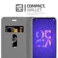 Miniatyrbilde 5 av 9: Deksel til Huawei NOVA 5 / 5 PRO Lommebokdeksel med magnetisk lukking, stativfunksjon og kortlomme