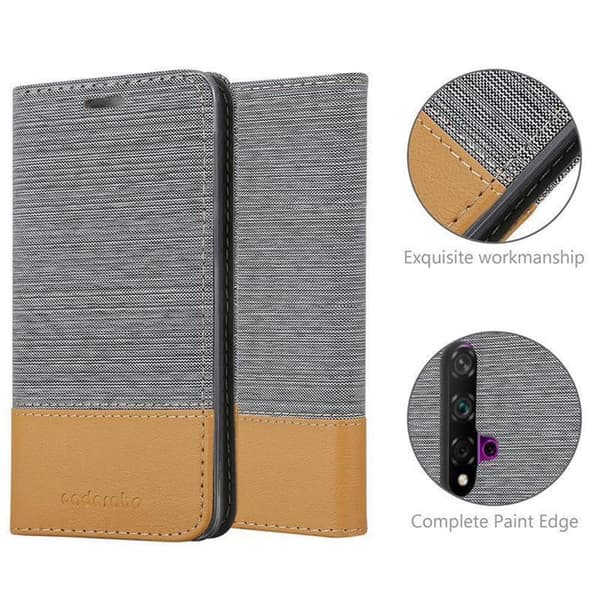 Huawei NOVA 5 / 5 PRO Skal Plånboksfodral med magnetisk stängning, ståfunktion och kortficka