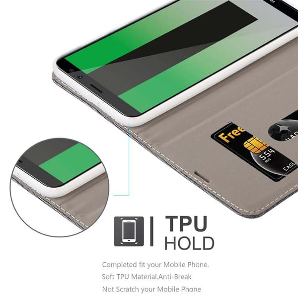 Huawei MATE 10 LITE Suojakotelo Suojakuori Lompakkokotelo Matkapuhelinkotelo jossa magneettisuljenta, jalusta-toiminto ja korttitasku