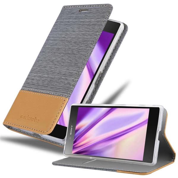 Sony Xperia Z5 PREMIUM Skal Plånboksfodral med magnetisk stängning, ståfunktion och kortficka