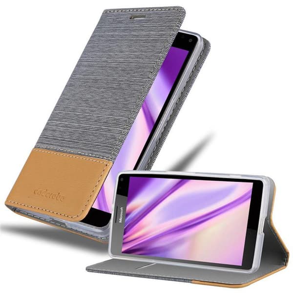 Nokia Lumia 950 XL Skal Plånboksfodral med magnetisk stängning, ståfunktion och kortficka