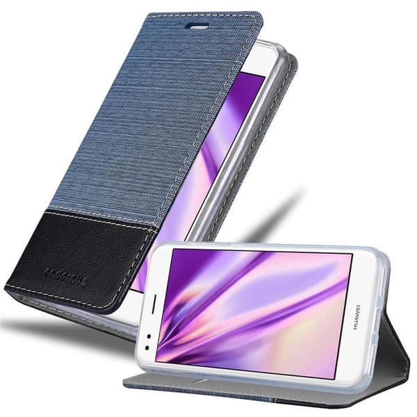 Huawei Enjoy 7 Suojakotelo Suojakuori Lompakkokotelo Matkapuhelinkotelo jossa magneettisuljenta, jalusta-toiminto ja korttitasku