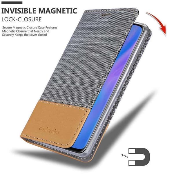 Huawei P30 PRO Skal Plånboksfodral med magnetisk stängning, ståfunktion och kortficka