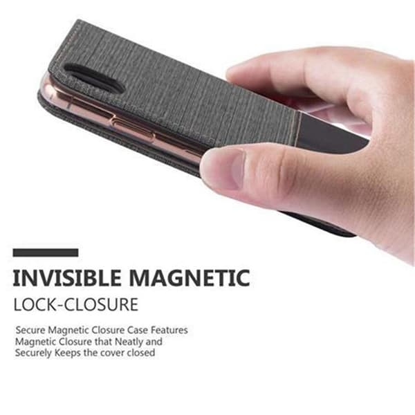 iPhone X / XS Skal Plånboksfodral med magnetisk stängning, ståfunktion och kortficka