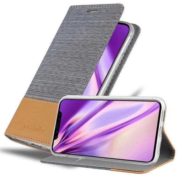 iPhone X / XS Skal Plånboksfodral med magnetisk stängning, ståfunktion och kortficka